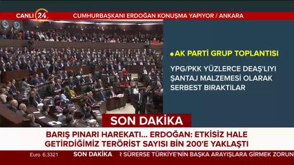 Mesele sınırlarımız boyunda terör koridoru oluşturmaktı. Bunu bozduk