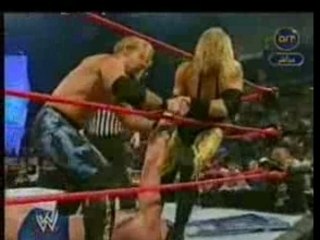Stacy Keibler & Test vs. Chris Jericho & Christian