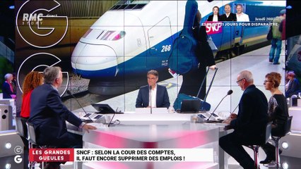 Les tendances GG : Selon la Cour des comptes, il faut encore supprimer des emplois à la SNCF - 19/11
