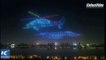 Un show de 800 drones incroyable filmé en Chine