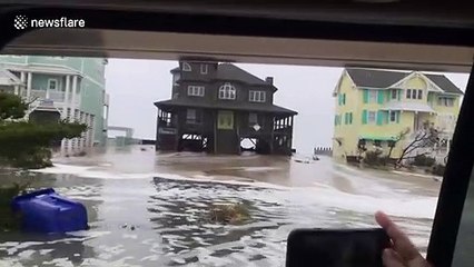 Nor’easter flooding causes damages in North Carolina neighborhoods