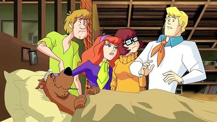 Scooby sneezes