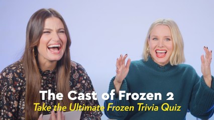 Kristen Bell, Idina Menzel, and the Frozen 2 Cast Hilariously Quiz Each Other on All Things Frozen