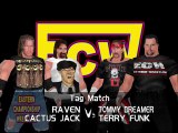ECW Barely Legal Mod Matches Cactus Jack & Raven vs Tommy Dreamer & Terry Funk