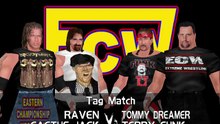 ECW Barely Legal Mod Matches Cactus Jack & Raven vs Tommy Dreamer & Terry Funk