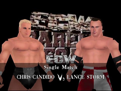 ECW Barely Legal Mod Matches Chris Candido vs Lance Storm