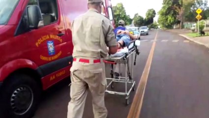 Adolescente se fere ao sofrer queda de bicicleta no Bairro Neva
