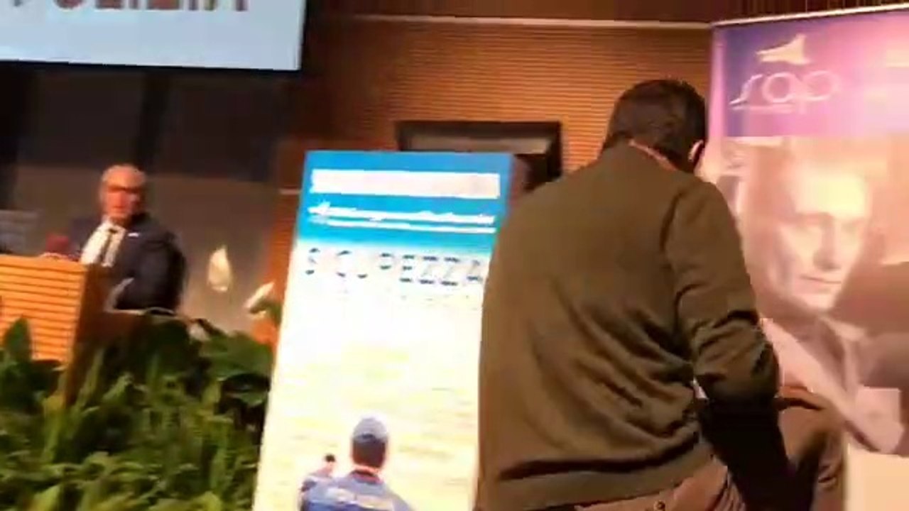 Rimini - Matteo Salvini al Congresso nazionale del Sindacato Autonomo di Polizia 19.11.19