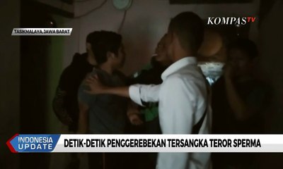 Detik-Detik Penggerebekan Tersangka Teror Sperma