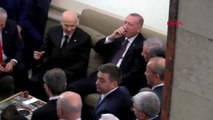 Ankara cumhurbaşkanı erdoğan, mhp lideri bahçeli ile görüştü