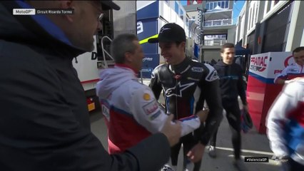 Premiers tests pour les frères Marquez