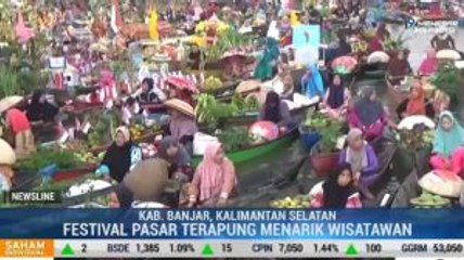 Pasar Terapung Lok Baintan Jadi Daya Tarik Wisata Kalsel