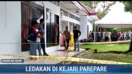 Ledakan Terjadi di Kantor Kejari Parepare