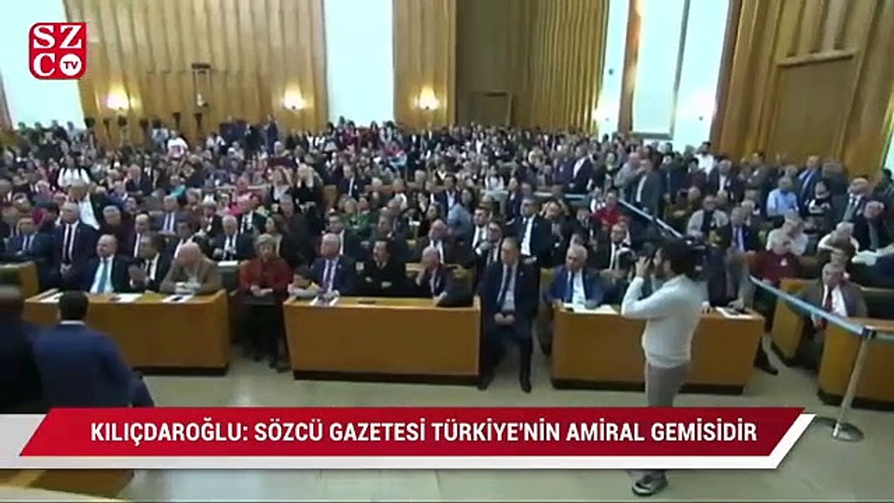 Kılıçdaroğlu: Sözcü Gazetesi Türkiye'nin amiral gemisidir