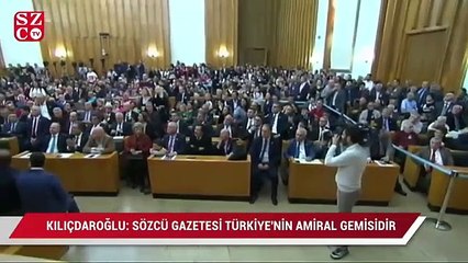 Kılıçdaroğlu: Sözcü Gazetesi Türkiye'nin amiral gemisidir