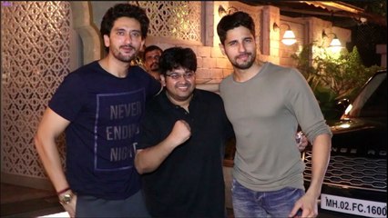 Sidharth Malhotra & Milap Zaveri Sweet gesture With Fans At Bay Route