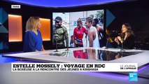 Estelle Mossely en RD Congo : à la rencontre des jeunes de Kinshasa