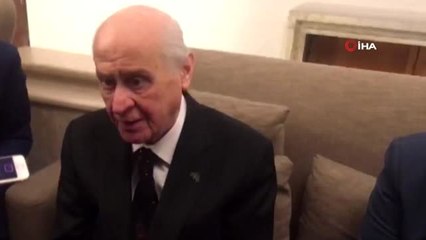 Devlet Bahçeli: "Bizi eleştirenler, "geberdi" diyenler, MHP parçalanacak diyenler.