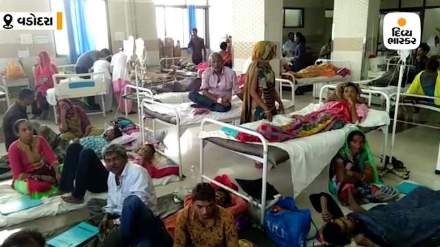 ડેન્ગ્યુને કારણે બે દિવસમાં પાંચ લોકોના મોત, સયાજી હોસ્પિટલમાં બેડ ખૂટી પડ્યા, જમીન પર સારવાર