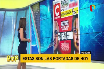 Mira las principales portadas de diarios locales este martes 19 de noviembre