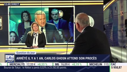 Philippe Riès (AFP) : Arrêté il y a un an, Carlos Ghosn attend son procès - 19/11