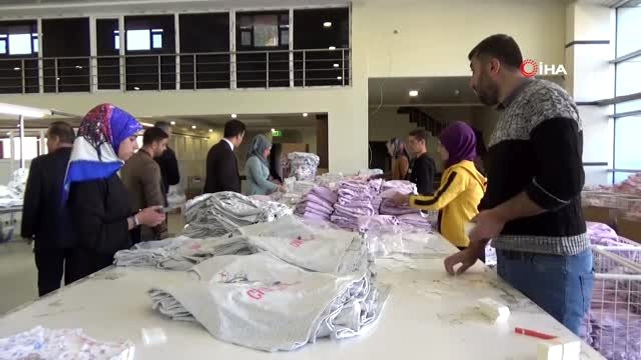 Devlet ve yatırımcı iş birliğiyle açılan tekstil birçok kişiye ekmek kapısı oldu