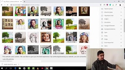 FOTOĞRAFA ESKİZ KARAKALEM ÇALIŞMASI NASIL YAPILIR