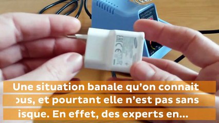 Voici pourquoi vous ne devez absolument pas emprunter le chargeur d'un inconnu