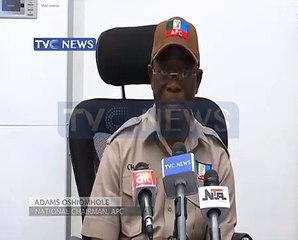 Download Video: APC National Chairman, Adams Oshiomhole, speaks on Court Judgment on Bayelsa Governorship Candidate