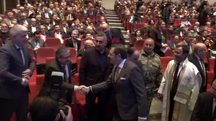 ERÜ'den, Hisarcıklıoğlu'na 'Fahri Doktora' Ünvanı verildi