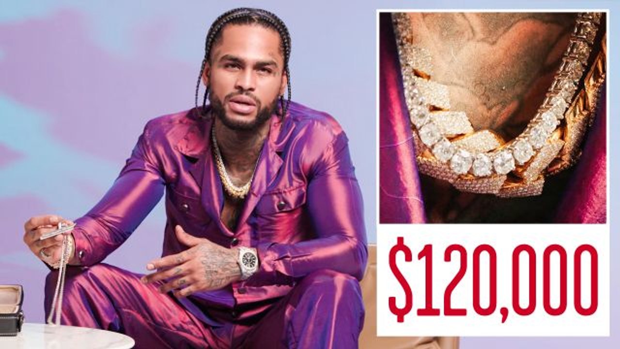 Dave East Shows Off His Insane Jewelry Collection
