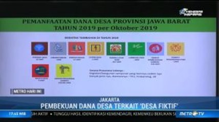 Kemenkeu Bekukan Sementara Aliran Dana Desa