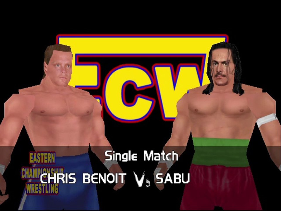 ECW Barely Legal Mod Matches Chris Benoit vs Sabu