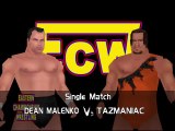 ECW Barely Legal Mod Matches Dean Malenko vs Tazmaniac