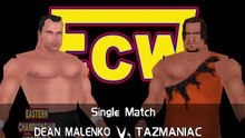 ECW Barely Legal Mod Matches Dean Malenko vs Tazmaniac