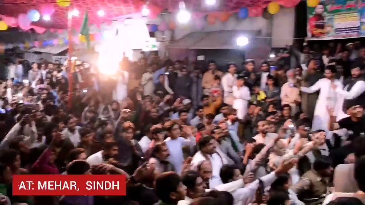 SINDHI MANQABAT: MUKHE LORI HUWI DINI AMMAN BY: SYED FARHAN ALI WARIS AT: MEHAR, SINDH