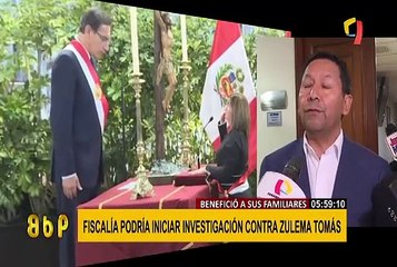 Zulema Tomás: Fiscalía podría iniciar investigación contra exministra de Salud