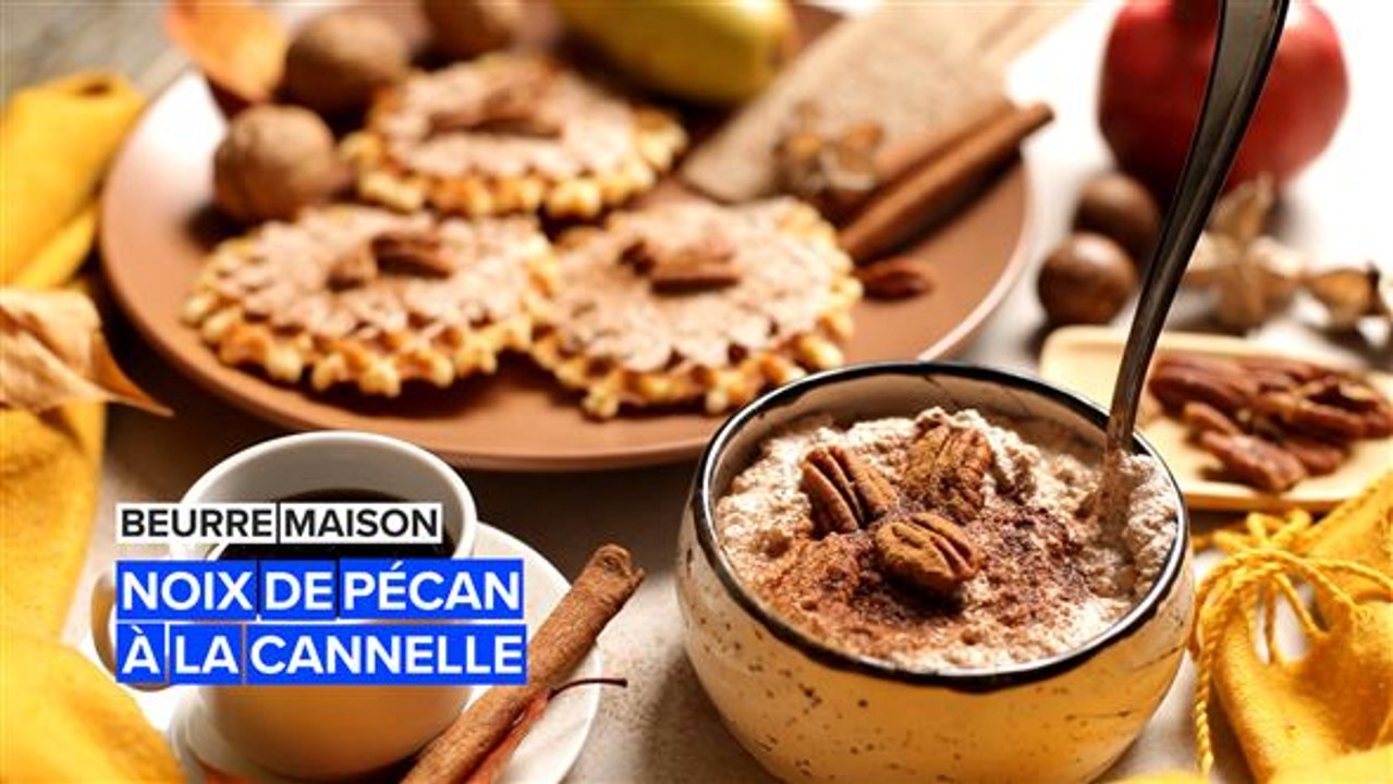 Apprenez à faire votre propre beurre de noix de pécan à la cannelle !