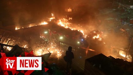 Arrests and dramatic escapes at Hong Kong's under-siege university