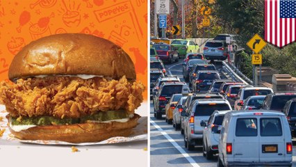 Popeyes chicken sandwich is causing traffic mayhem in Jersey