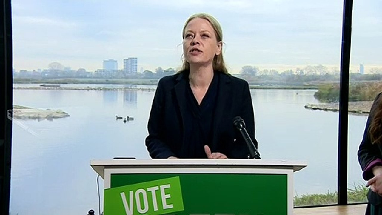 Sian Berry at Green 2019 launch