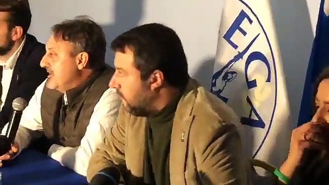 Terni - Salvini annuncia: Sabato presentazione della Giunta, tornerò alla riapertura della fontana