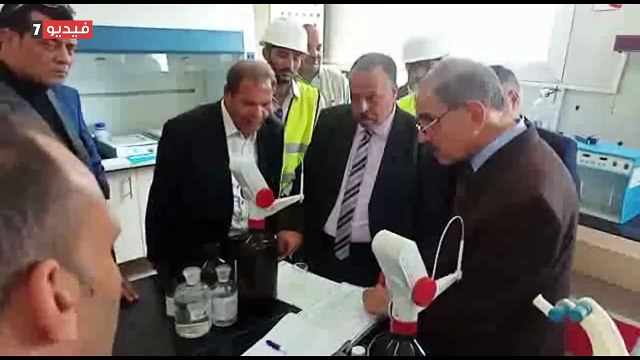 محافظ أسيوط يتفقد محطة مرشحات صدفا ومستودع بوتاجاز وموقع العبارات النهرية