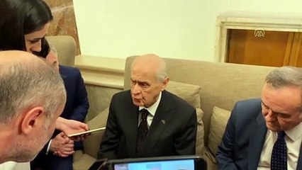 Bahçeli: '(EYT) Sayın Cumhurbaşkanının değerlendirmesi Türkiye açısından bize göre isabetli olmuştur' - TBMM