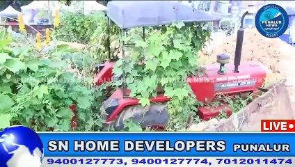 കൃഷിവകുപ്പ് പാടശേഖര സമിതിക്ക് നൽകിയ ട്രാക്ടർ പഞ്ചായത്തിന്റെ നേതൃത്വത്തിൽ മണ്ണിട്ട് മൂടാൻ ശ്രമം.
