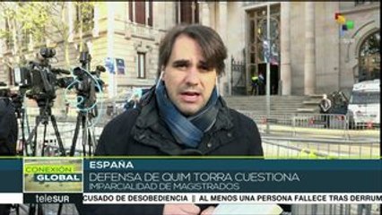 España: defensa legal de Torra cuestiona imparcialidad de magistrados