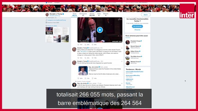 Donald Trump a plus tweeté qu' Ulysse de Joyce - L'édito Média