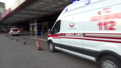 YPG/PKK'lı teröristlerin roketli saldırısında yaralananlar Kilis'e getiriliyor