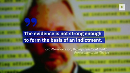 Sweden Drops Julian Assange Rape Investigation