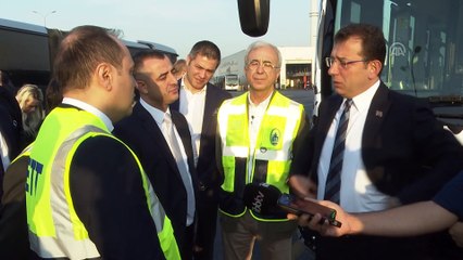 İmamoğlu, yerli üretim metrobüsün test sürüşüne katıldı - İSTANBUL